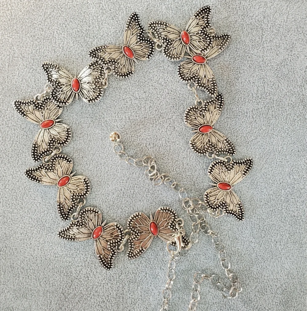 Vintage Butterfly Waist Chain Belt